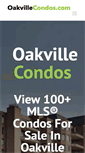 Mobile Screenshot of oakvillecondos.com